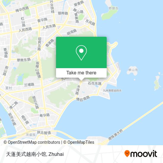 天蓬美式越南小馆 map