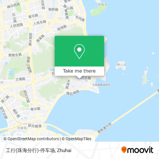 工行(珠海分行)-停车场 map