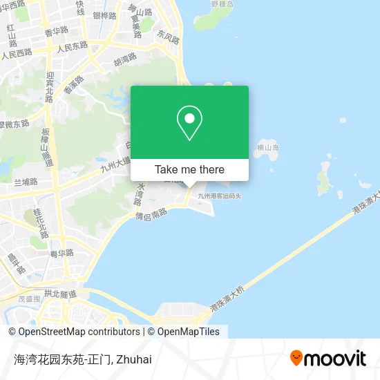 海湾花园东苑-正门 map