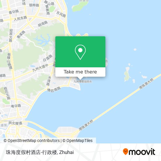 珠海度假村酒店-行政楼 map