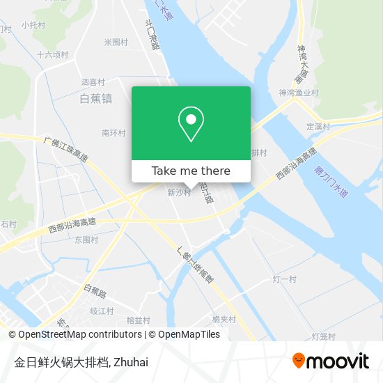 金日鲜火锅大排档 map