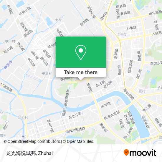 龙光海悦城邦 map