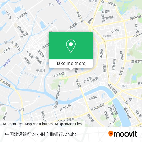 中国建设银行24小时自助银行 map