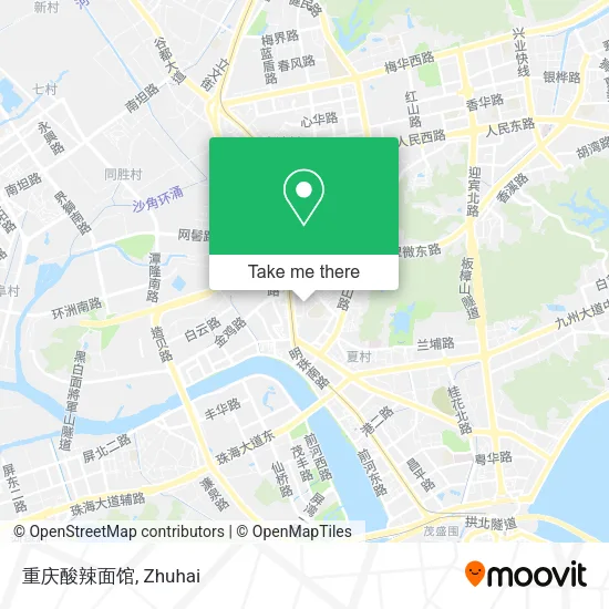 重庆酸辣面馆 map