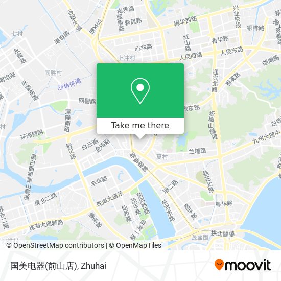 国美电器(前山店) map