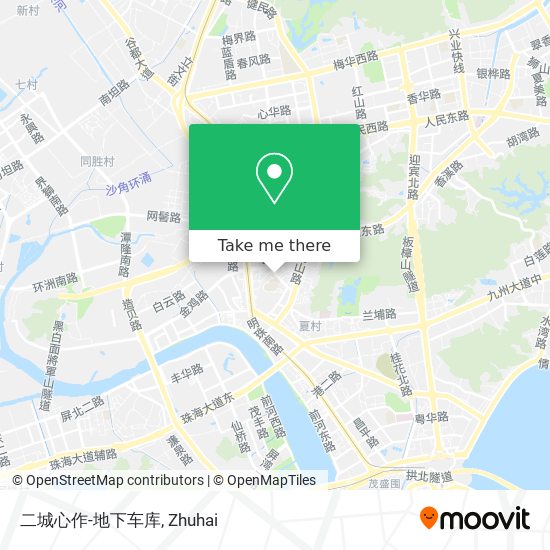 二城心作-地下车库 map