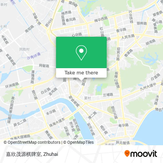 嘉欣茂源棋牌室 map