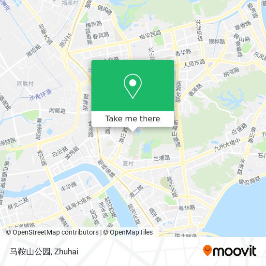 马鞍山公园 map
