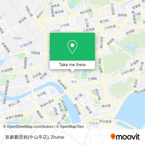 新麒麟蛋糕(中山亭店) map
