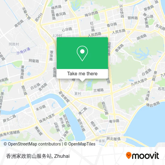 香洲家政前山服务站 map