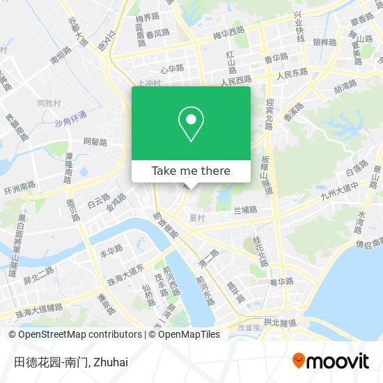 田德花园-南门 map