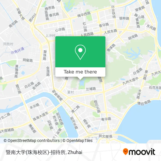 暨南大学(珠海校区)-招待所 map