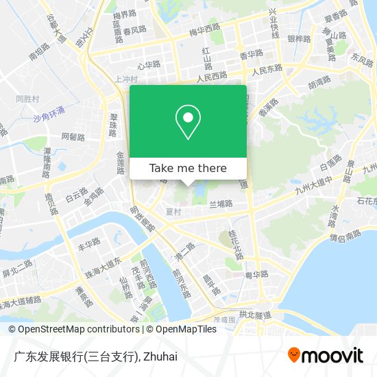 广东发展银行(三台支行) map