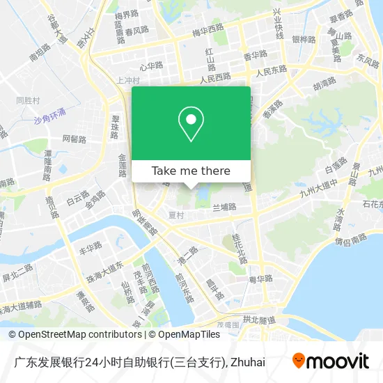 广东发展银行24小时自助银行(三台支行) map
