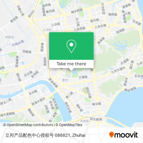 立邦产品配色中心授权号·088821 map