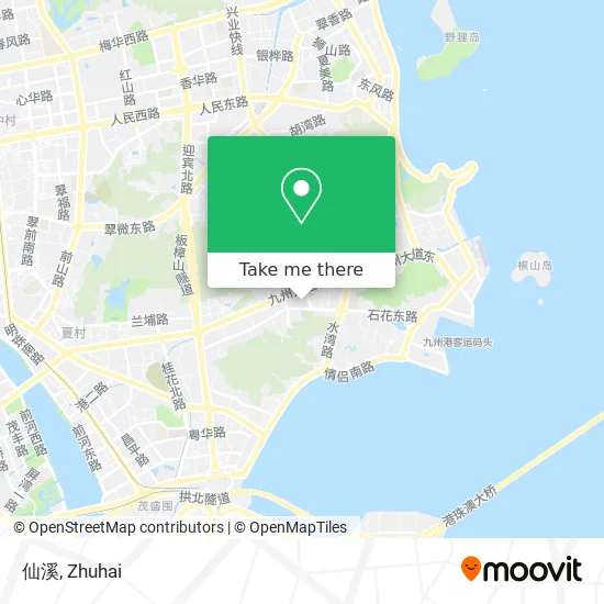 仙溪 map