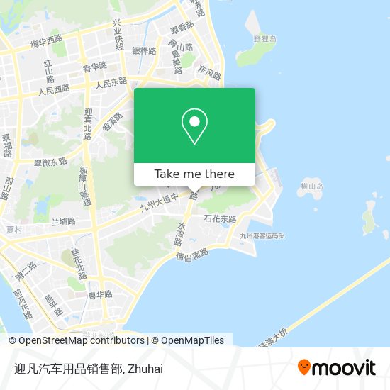 迎凡汽车用品销售部 map