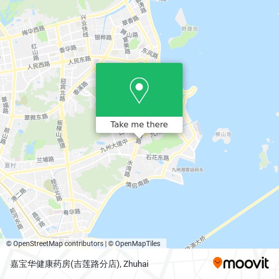 嘉宝华健康药房(吉莲路分店) map