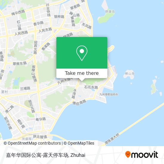嘉年华国际公寓-露天停车场 map