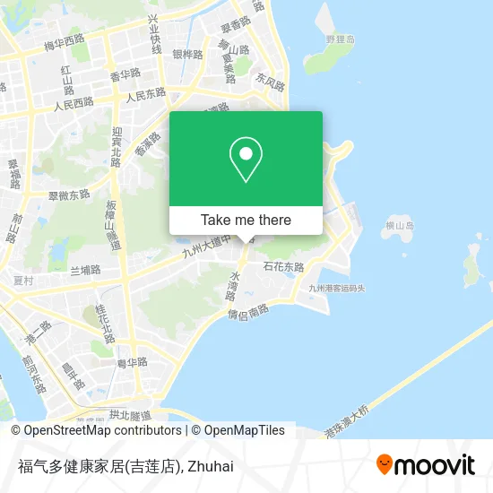 福气多健康家居(吉莲店) map