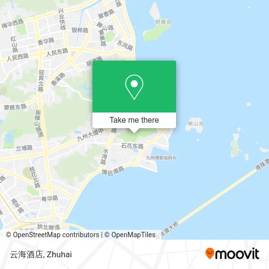 云海酒店 map