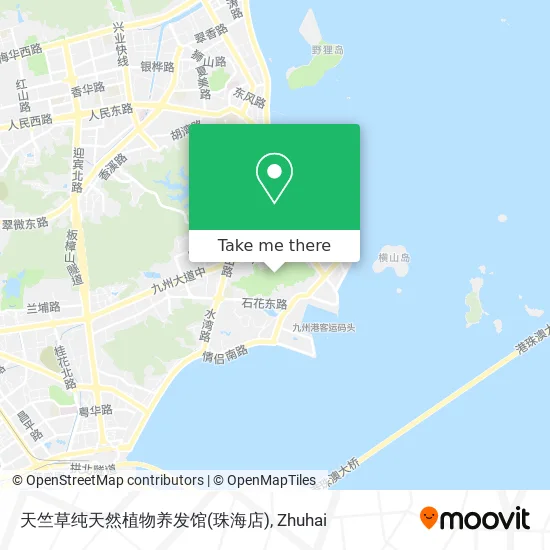 天竺草纯天然植物养发馆(珠海店) map