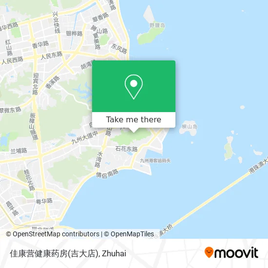 佳康营健康药房(吉大店) map
