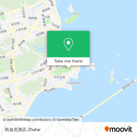 凯迪克酒店 map