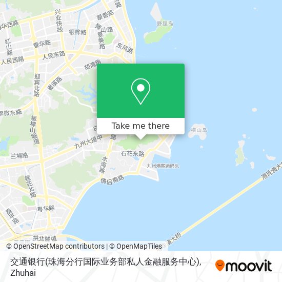 交通银行(珠海分行国际业务部私人金融服务中心) map