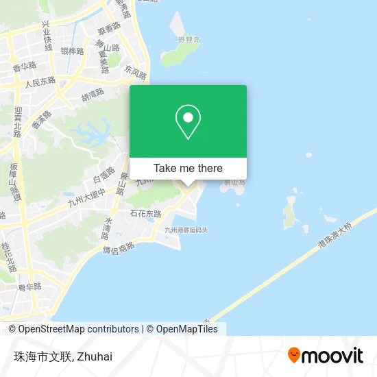 珠海市文联 map