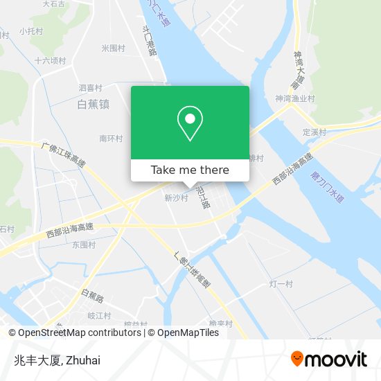 兆丰大厦 map