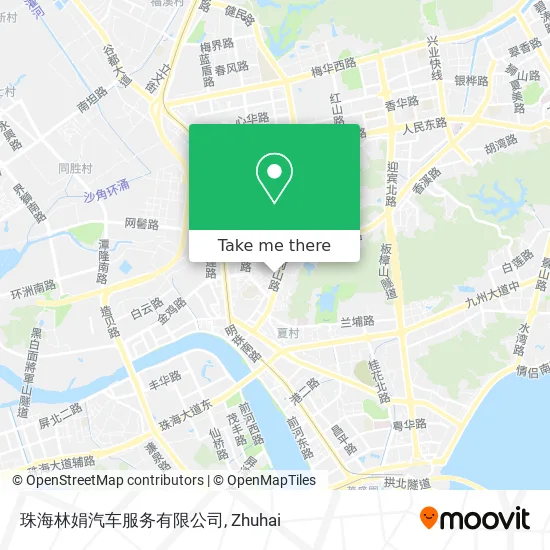 珠海林娟汽车服务有限公司 map