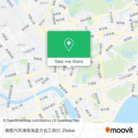 雅图汽车漆珠海盈方化工商行 map