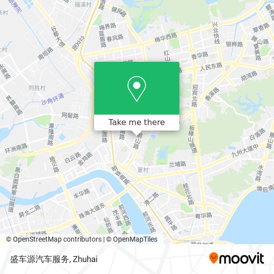 盛车源汽车服务 map