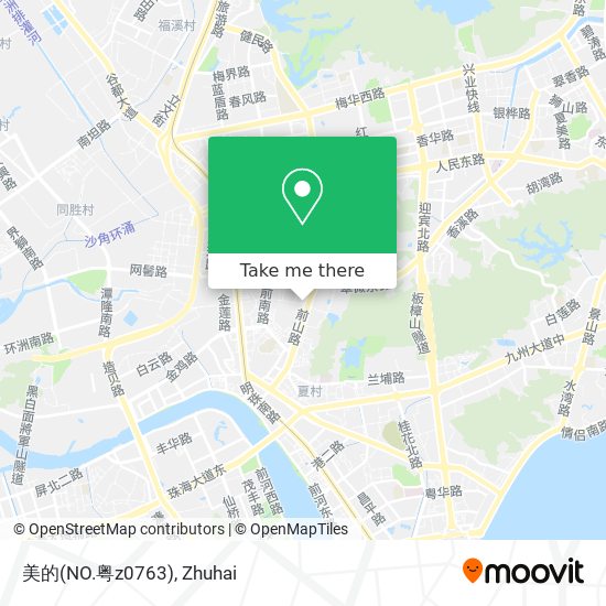 美的(NO.粤z0763) map