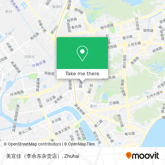 美宜佳（李余东杂货店） map