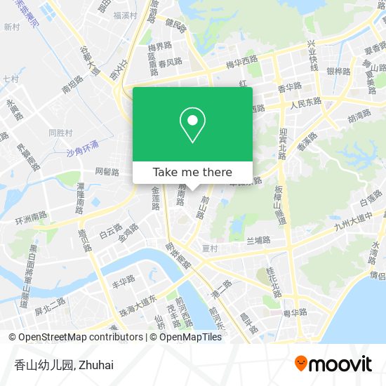 香山幼儿园 map