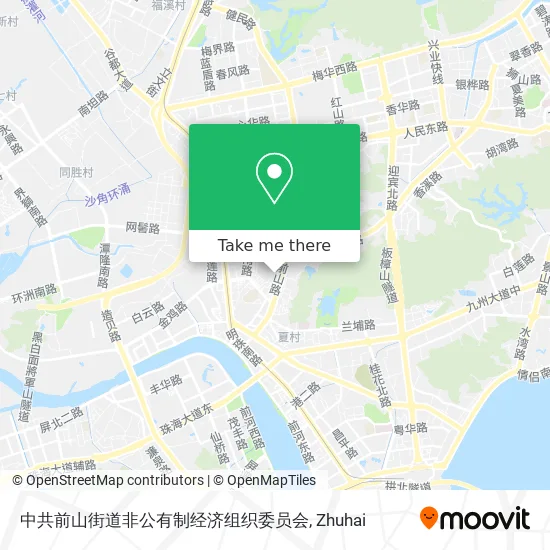 中共前山街道非公有制经济组织委员会 map
