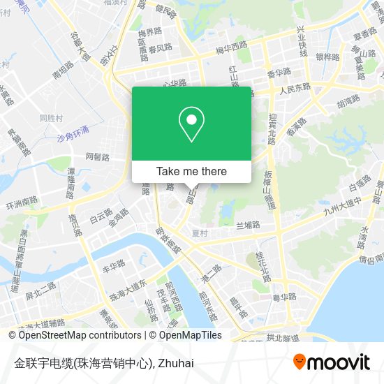 金联宇电缆(珠海营销中心) map