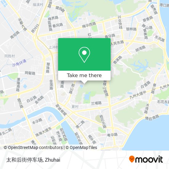 太和后街停车场 map