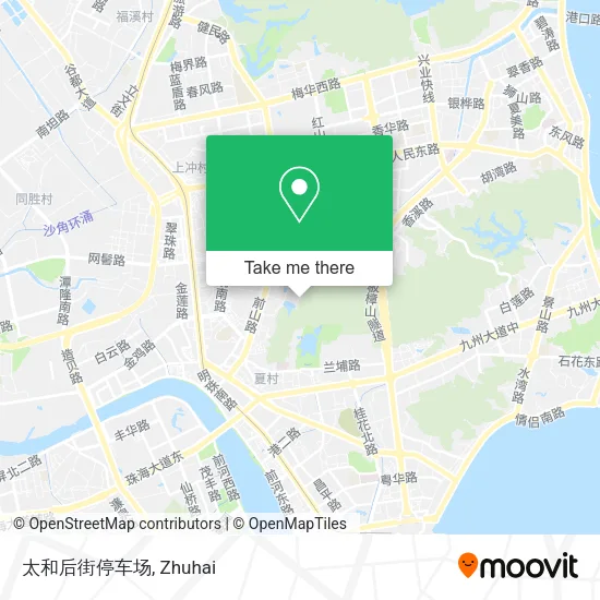 太和后街停车场 map