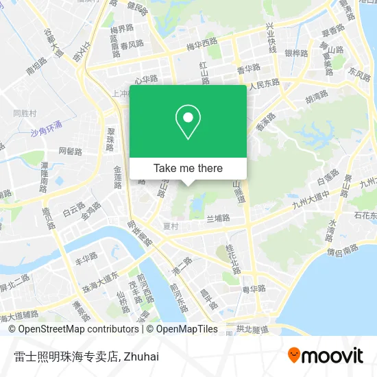 雷士照明珠海专卖店 map