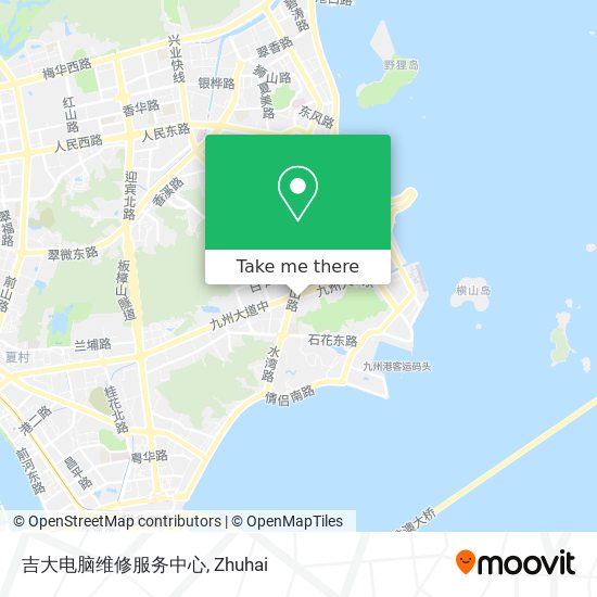 吉大电脑维修服务中心 map