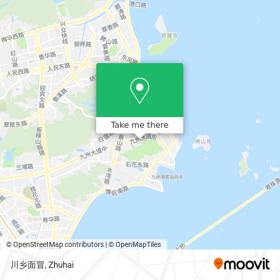 川乡面冒 map