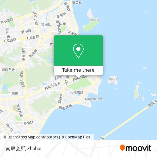 南康会所 map