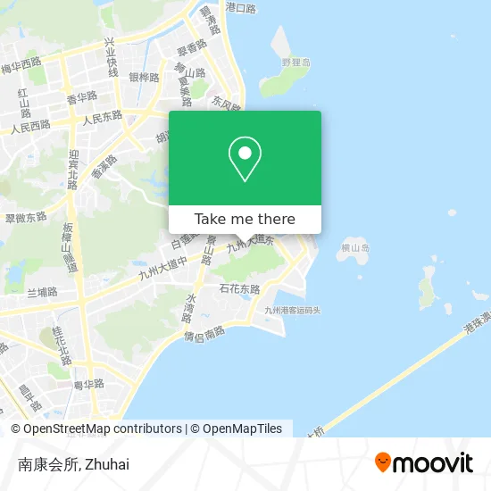 南康会所 map
