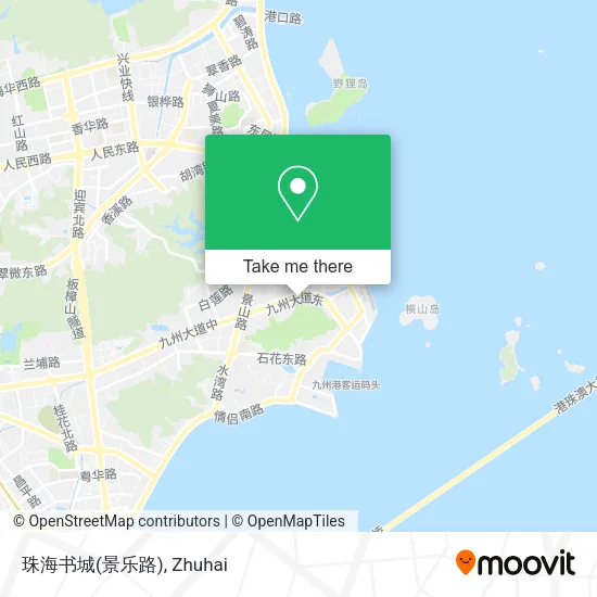 珠海书城(景乐路) map