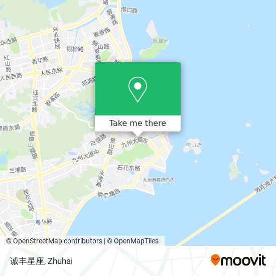 诚丰星座 map