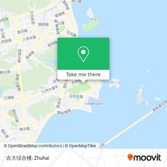 吉大综合楼 map