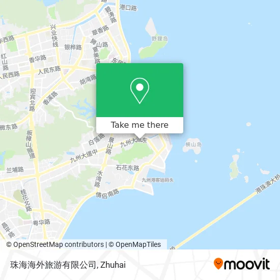 珠海海外旅游有限公司 map